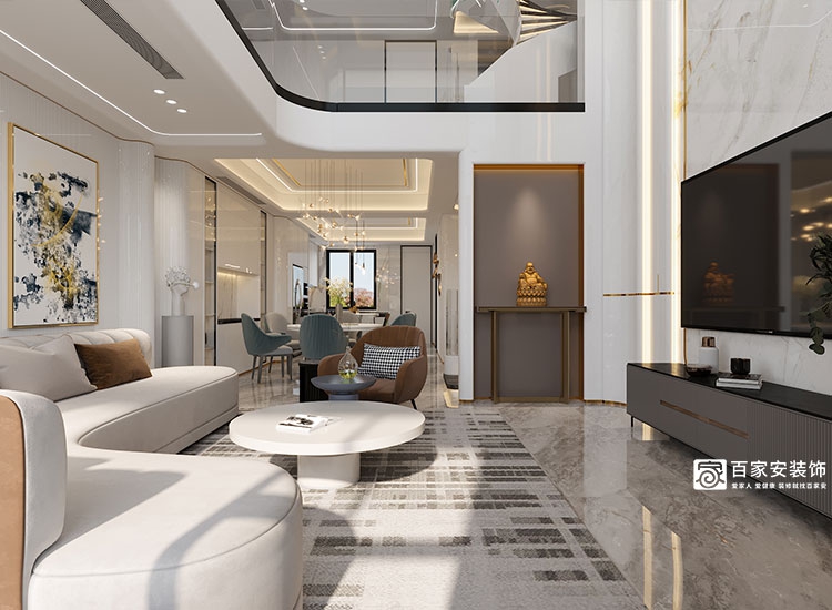 廈門(mén)IOI棕櫚半島別墅裝修_廈門(mén)裝修公司百家安裝飾